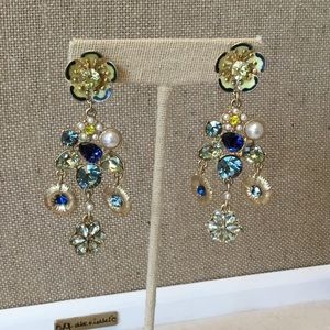 Vintage Florets Chandelier C&I Earrings